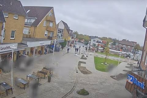 neue live Webcam vom Büsumer Brunnenplatz