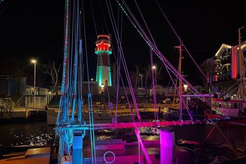 Lichterwochen am Museumshafen Büsum