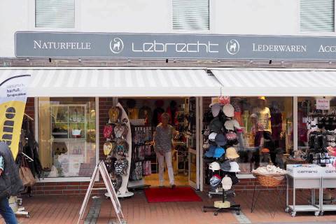 Modegeschäft Lebrecht in der Alleestraße in Büsum