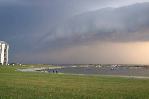 Gewitter zieht gen Büsum