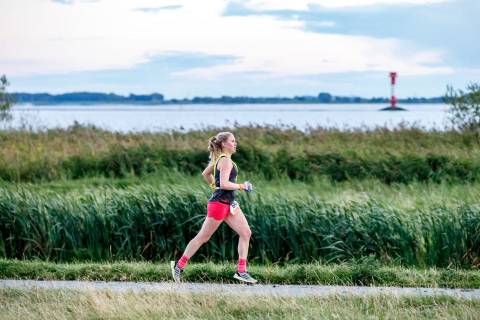 Staffelläufer unterwegs nach Büsum