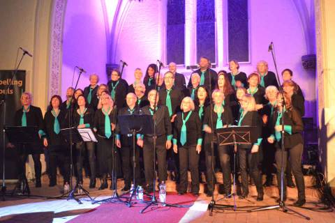 Gospelling Souls bei Konzert in der Kirche © Berit Evers