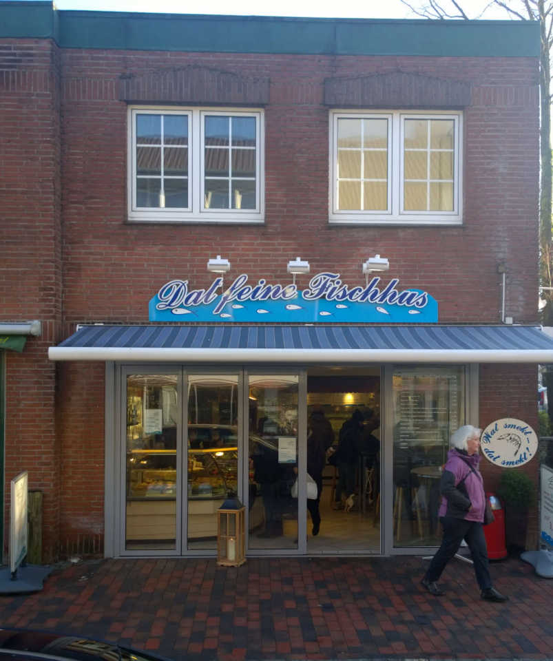 Büsum Alleestraße 5 Fischgeschäft Dat feine Fischhus Front